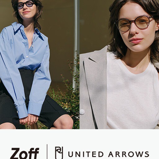 Zoff × UNITED ARROWS サングラスコレクション第3弾