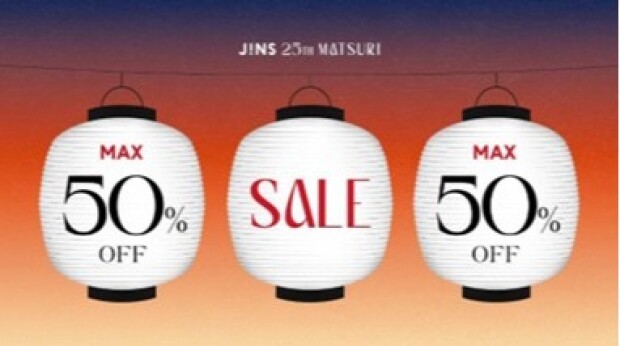 JINS 25TH MATSURI 第二弾スタート！
