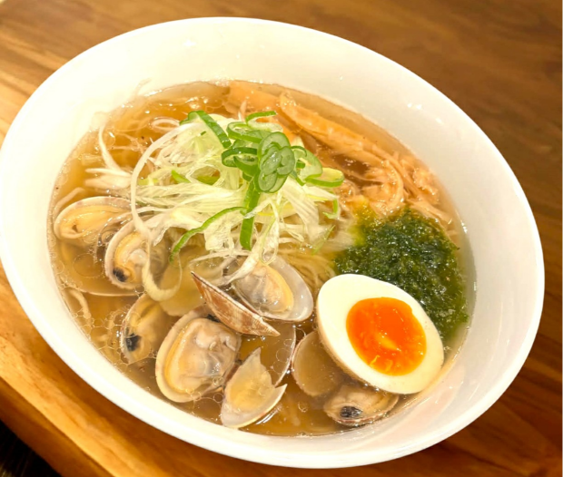 寒い冬にオススメ【あさりラーメン】
