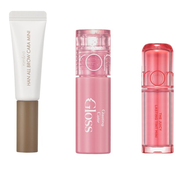新商品🤩ロムアンド ミニアイブロウ＆ミニリップ