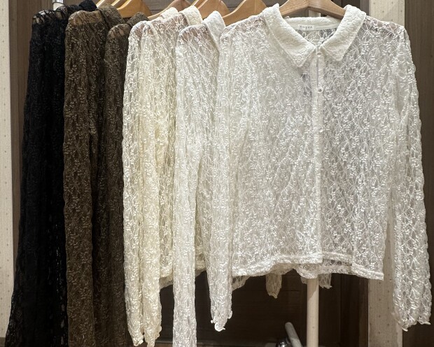 [Honeys]レースシャツ