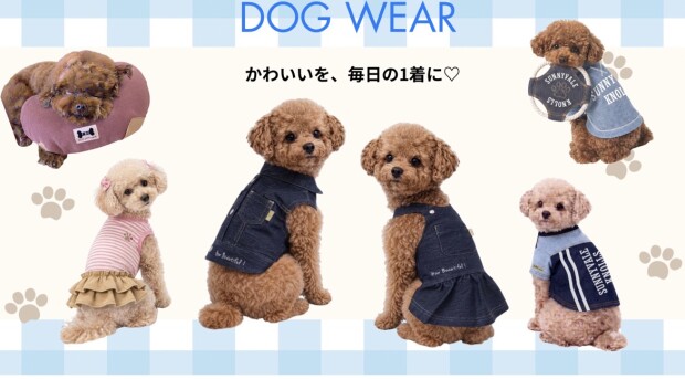 ドックウェアはじめました🐾
